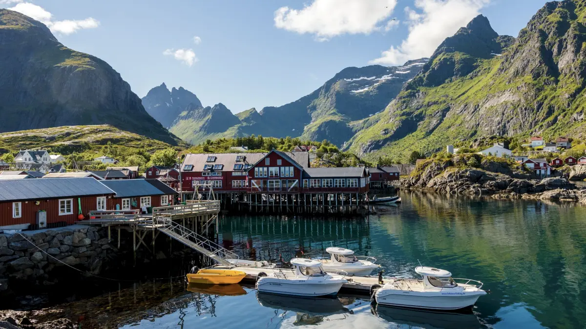 奥村 (Å i Lofoten) 的传统渔屋酒店 Å Rorbuer - by Classic Norway Hotels