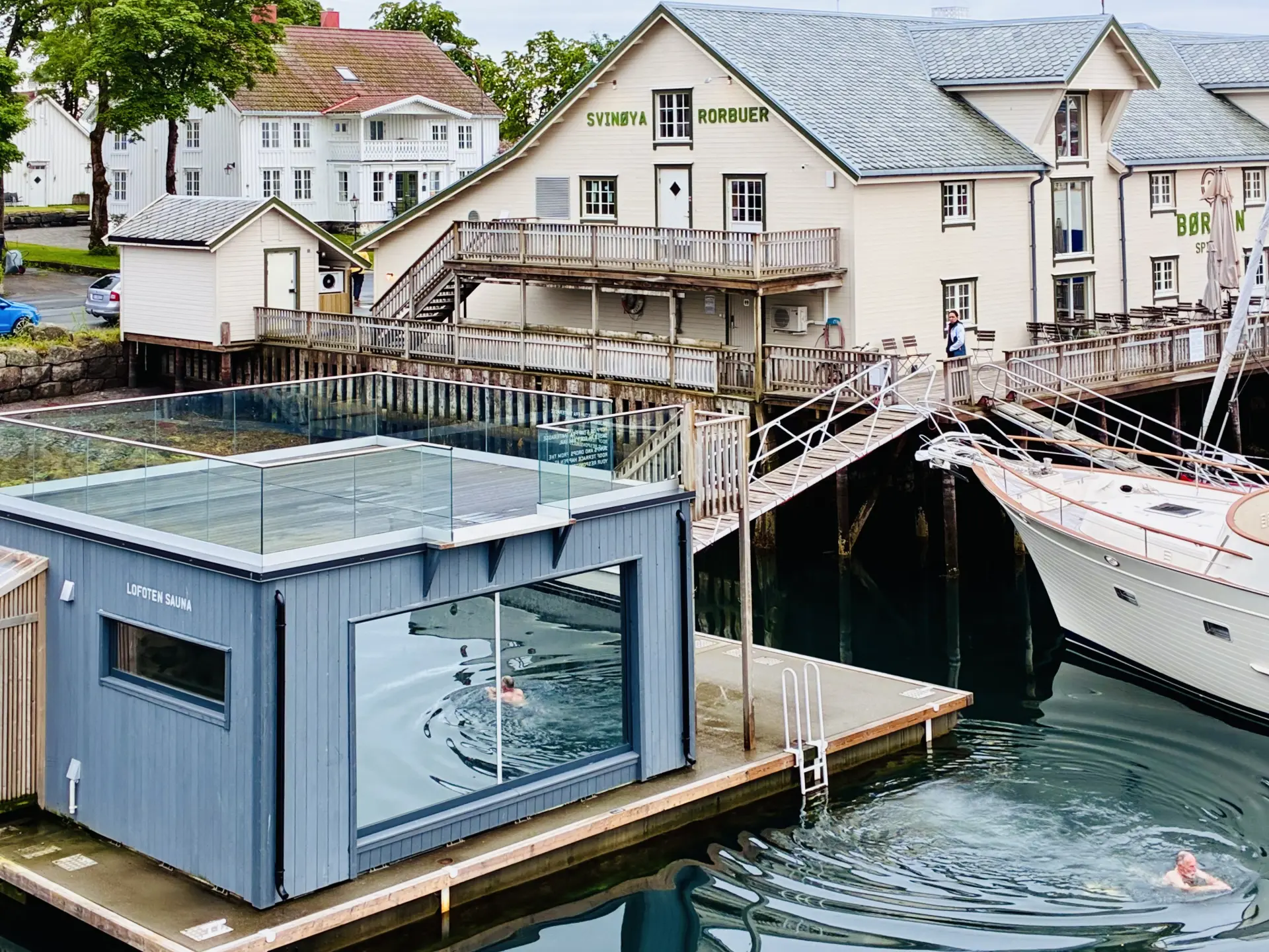 斯沃尔维尔 (Svolvaer) 的桑拿 (Lofoten Sauna)